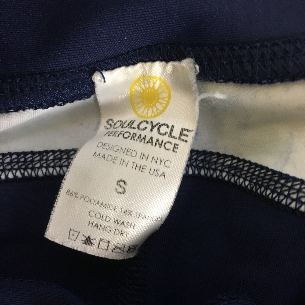 Soulcycle Women’s Small Tights Blue - Picture 5 of 5